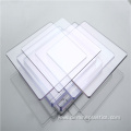 Fireproof transparent plastic building decoration wall panel